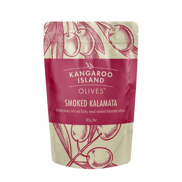 Trái oliu đỏ Smoked Kalamata