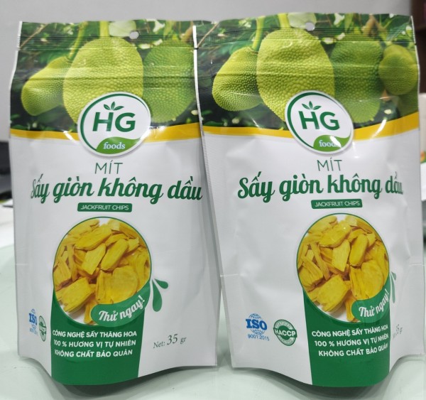 Mít sấy giòn không dầu