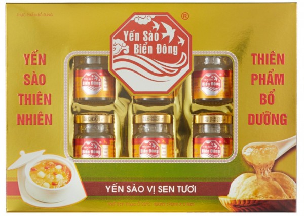 Tổ yến chưng_Sen tươi 1